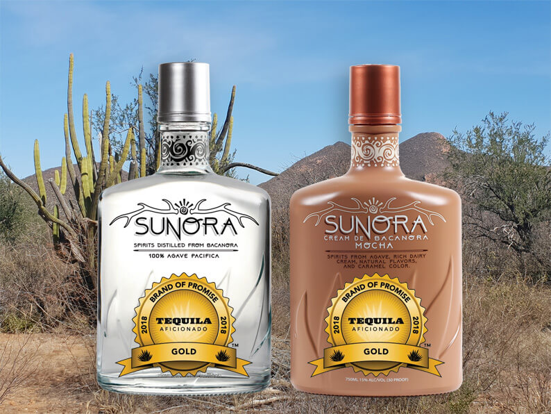 Sunora wins Gold Award from Tequila Aficionado