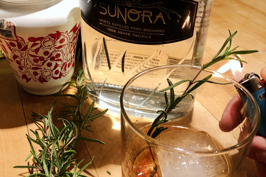 The Sunora Smokin’ Herb Cocktail
